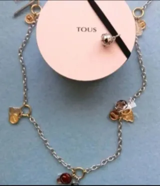 Collar largo TOUS Good Vives con colgantes, nuevo