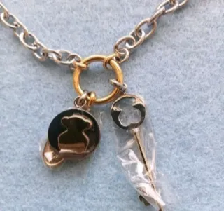 Collar largo TOUS Good Vives con colgantes, nuevo