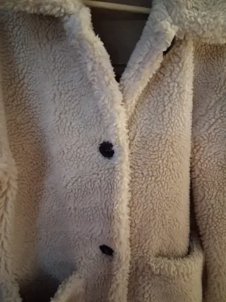 Chaqueta Mango Beige Talla M