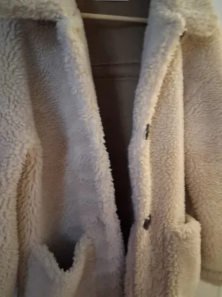 Chaqueta Mango Beige Talla M