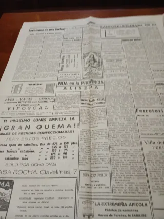 Extremadura,  diario católico 1956