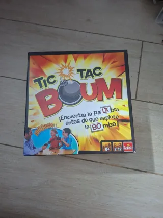 Juego de mesa Tic Tac Boum, contiene todo