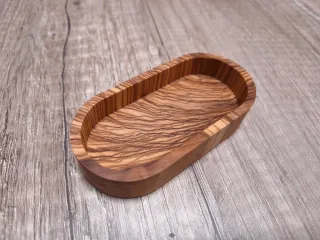 Piezas de madera de olivo