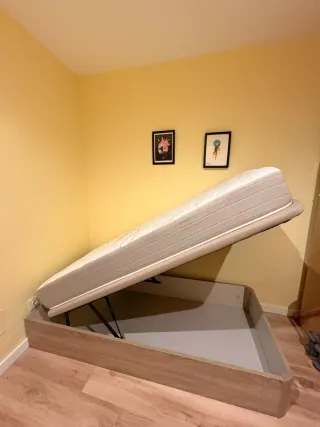 Canapé abatible pikolin + cochón Bultex NanoTech90