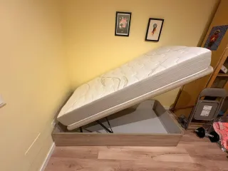 Canapé abatible pikolin + cochón Bultex NanoTech90