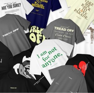 Camiseta Tread Off Streetwear - 100% algodón