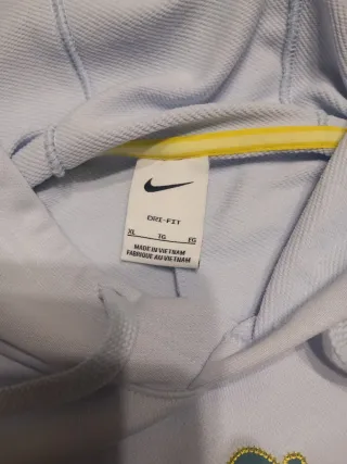 Sudadera NikeCourt Heritage color azul claro