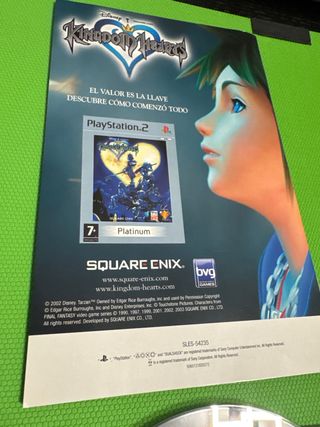 Kingdom Hearts PS2 Pal Esp