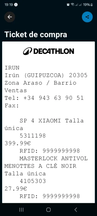 Patinete Eléctrico Xiaomi