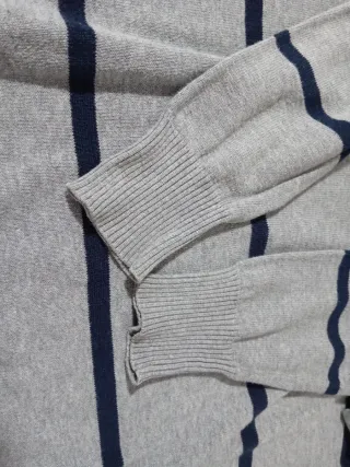 Jersey fino rayas hombre Talla L