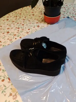 Zapatos negros de plataforma