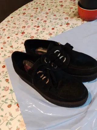 Zapatos negros de plataforma