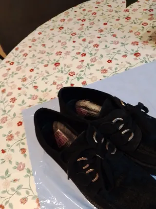 Zapatos negros de plataforma