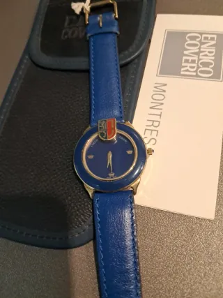 Orologio Enrico Coveri Blu e Oro