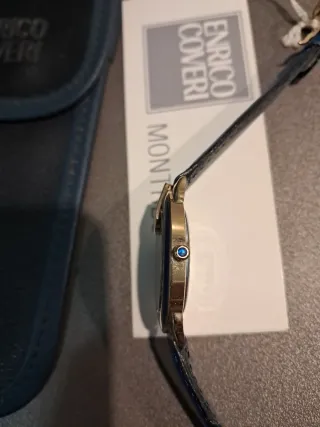 Orologio Enrico Coveri Blu e Oro