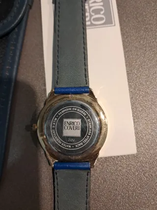 Orologio Enrico Coveri Blu e Oro