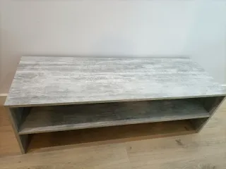 Mueble TV madera gris