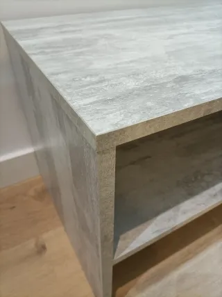 Mueble TV madera gris