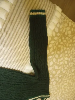 Chaqueta lana Gant verde, blanca