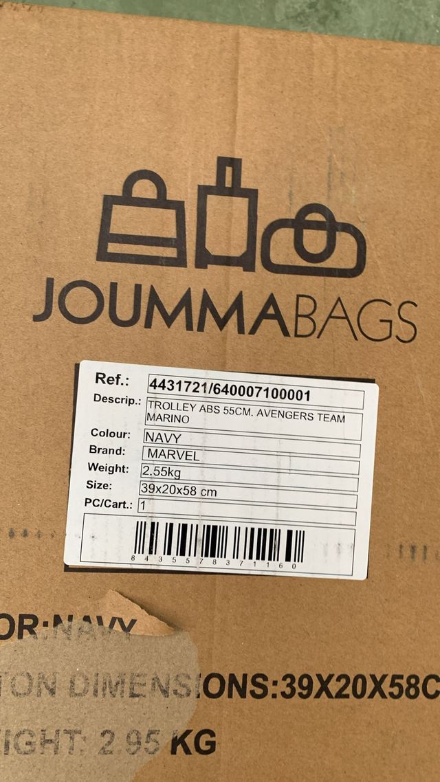 Maleta Marvel Avengers Team Azul