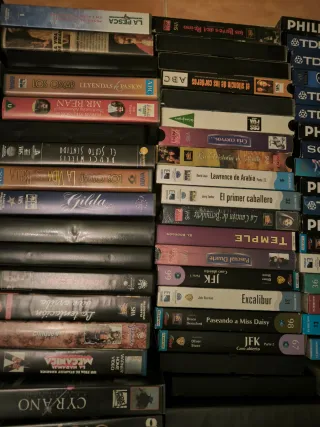 Colección 100 cintas VHS