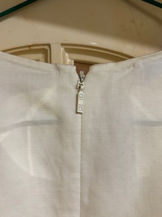 Vestido Carolina Herrera Blanco Original