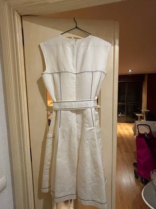 Vestido Carolina Herrera Blanco Original