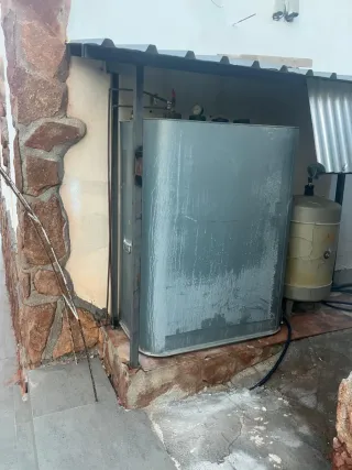 Caldaia gasolio Schütz-Werke con serbatoio gasolio