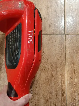 Hoverboard Bull Rojo Piezas Roto