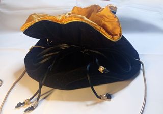 FENDI Velvet Pouch Bag