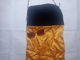 FENDI Velvet Pouch Bag