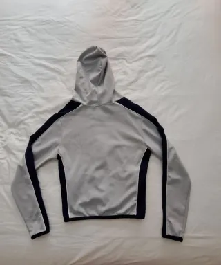 Sudadera retro con cremallera