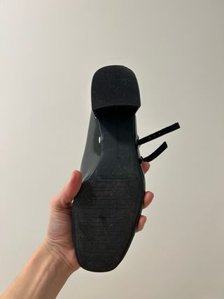 Zapatos charol negros Mary Jane