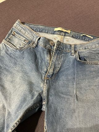 Vaqueros Mango Azules T-44