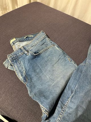 Vaqueros Mango Azules T-44