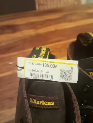 Botas Dr. Martens Marrones Nuevas