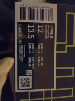 Zapatillas Kyrie 6 Blancas/Azules/Rojas