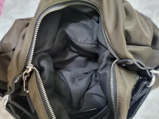 Bolso Mochila Mujer Devota & Lomba Verde Militar