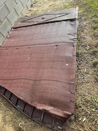 Cancelas de hierro 2 hojas 3m ancho