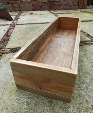 Centro de Mesa / Jardinera. Artesanal.