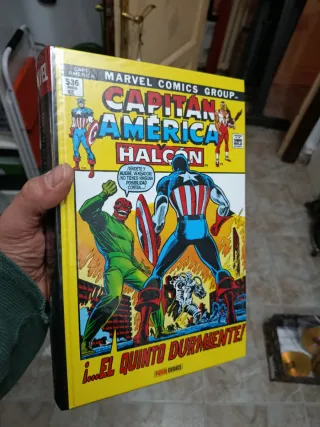 Marvel gold: capitán américa y halcón. ¡el quin...