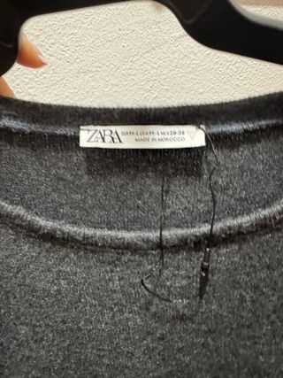 Capa gris oscuro talla única