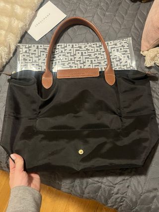 Bolso Longchamp Negro y Marrón
