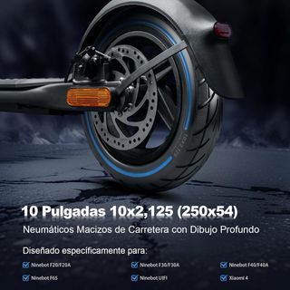 NUEVO! Neumático Sólido 10x2.125 / 250x5