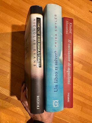 Lotto 3 Libri Bestseller - Hosseini, Evans, Swyler