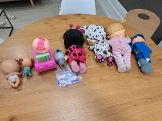 Lote Bebés Llorones, Casimeritos, muñeca enma