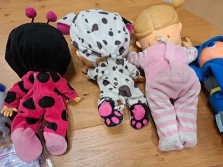 Lote Bebés Llorones, Casimeritos, muñeca enma