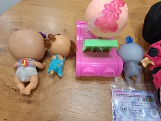 Lote Bebés Llorones, Casimeritos, muñeca enma
