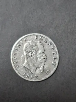 20 Centesimi Vittorio Emanuele II 1863