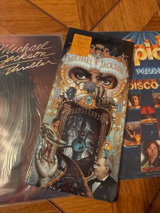 Lote Michael Jackson Thriller Dangerous Epic